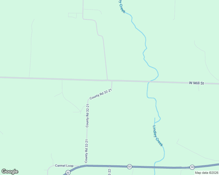 map of restaurants, bars, coffee shops, grocery stores, and more near County Road 32-21 in Dallas County