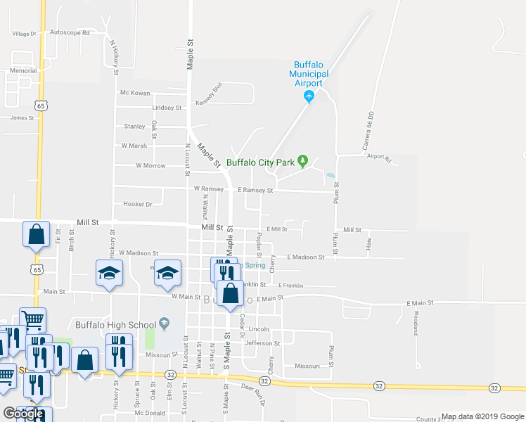 map of restaurants, bars, coffee shops, grocery stores, and more near 303 Greystone Avenue in Buffalo