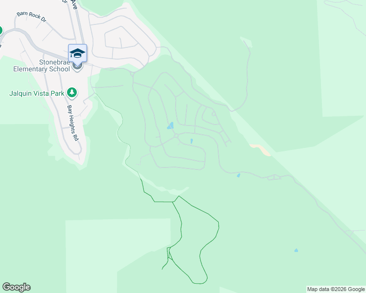 map of restaurants, bars, coffee shops, grocery stores, and more near 116 Dunfirth Drive in Hayward