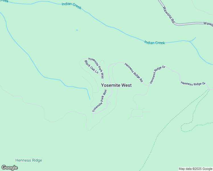 map of restaurants, bars, coffee shops, grocery stores, and more near 7473 Yosemite Park Way in TUOLUMNE MEADOWS
