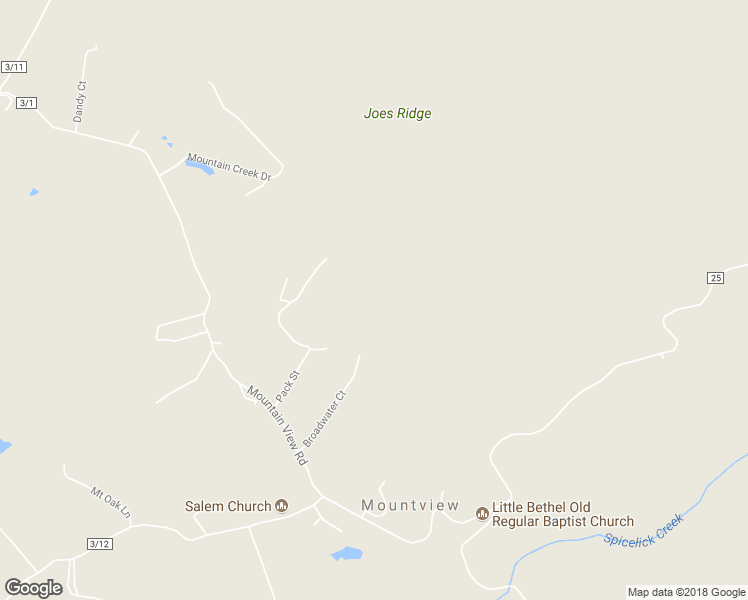 map of restaurants, bars, coffee shops, grocery stores, and more near 232 Broadwater Court in Cool Ridge