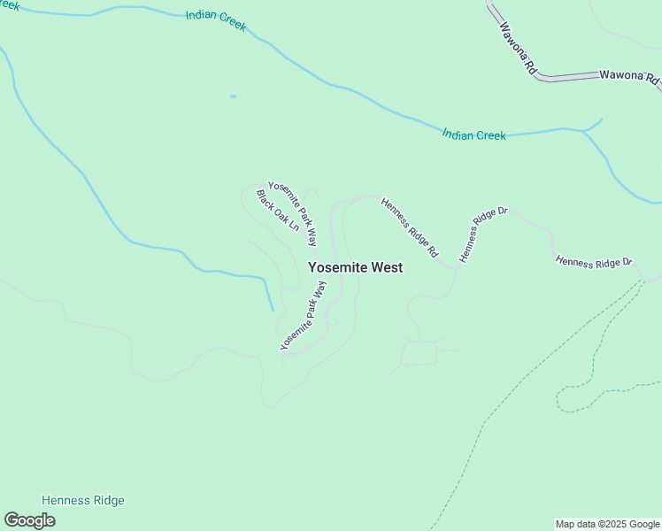 map of restaurants, bars, coffee shops, grocery stores, and more near 7473 Yosemite Park Way in TUOLUMNE MEADOWS