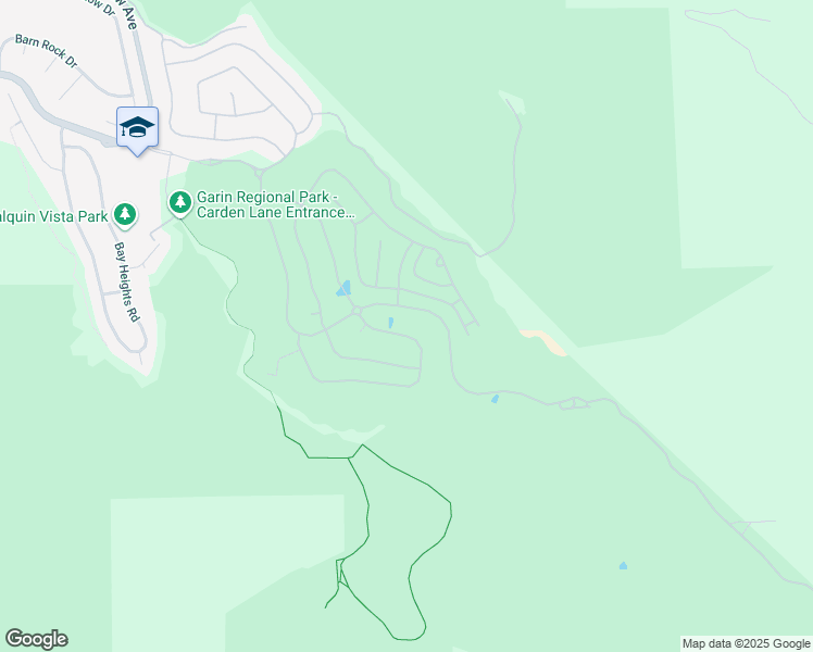 map of restaurants, bars, coffee shops, grocery stores, and more near 101 Dunfirth Drive in Hayward