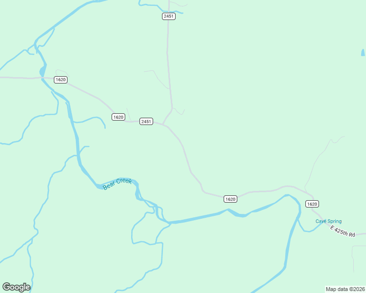map of restaurants, bars, coffee shops, grocery stores, and more near County Road 1620 in Fair Play