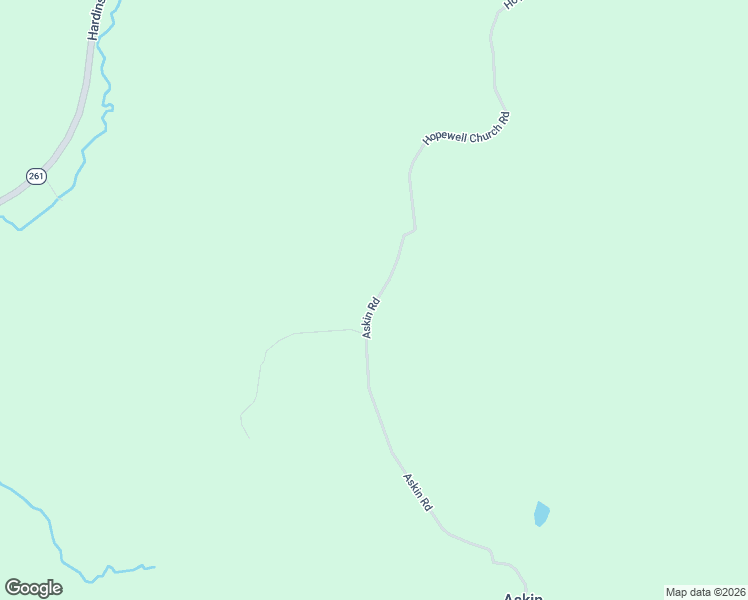 map of restaurants, bars, coffee shops, grocery stores, and more near 2261 South Hopewell Church Road in Fordsville