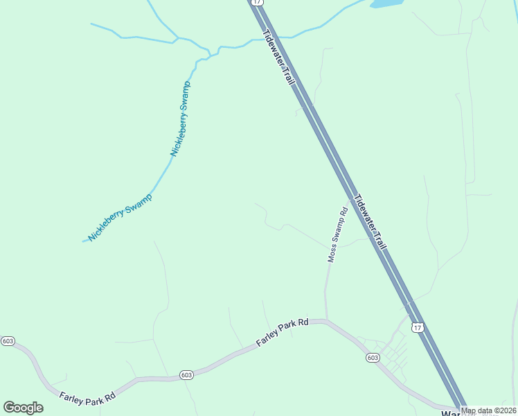 map of restaurants, bars, coffee shops, grocery stores, and more near 241 Moss Swamp Road in Urbanna