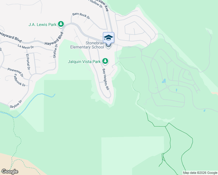 map of restaurants, bars, coffee shops, grocery stores, and more near 28867 Bay Heights Road in Hayward