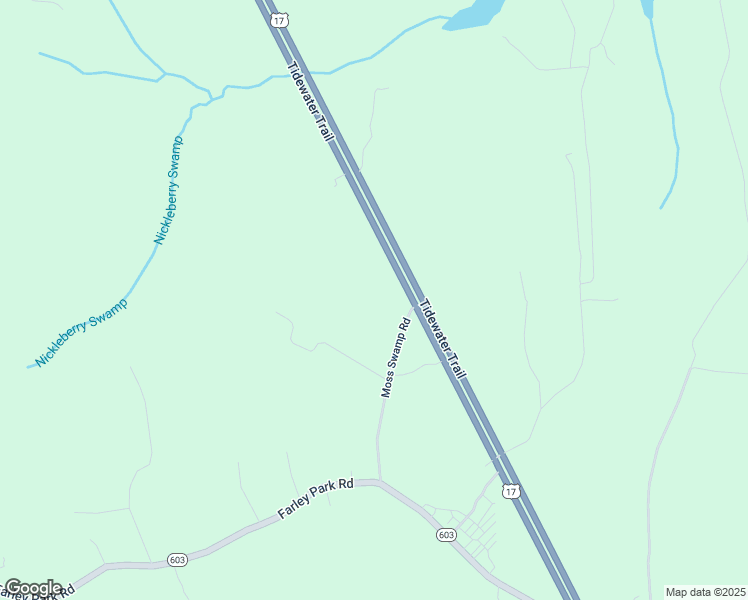 map of restaurants, bars, coffee shops, grocery stores, and more near 375 Moss Swamp Road in Urbanna
