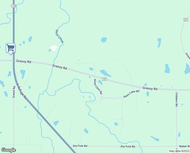 map of restaurants, bars, coffee shops, grocery stores, and more near 8204 Grassy Road in Marion