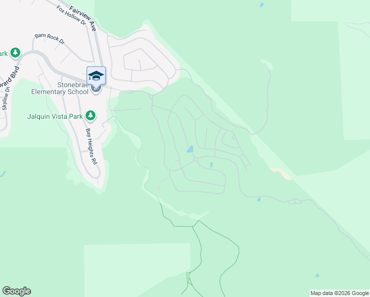 map of restaurants, bars, coffee shops, grocery stores, and more near 61 Stonebrae Road in Hayward