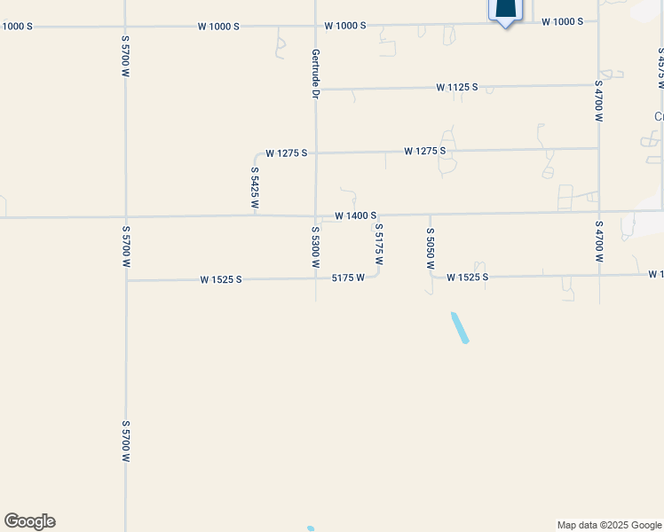map of restaurants, bars, coffee shops, grocery stores, and more near 5264 West 1525 South in Cedar City