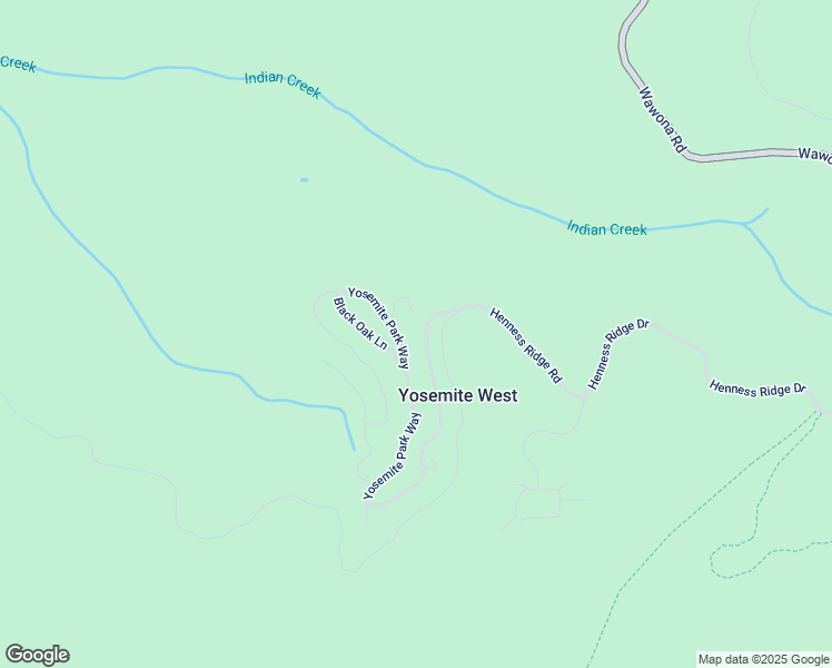 map of restaurants, bars, coffee shops, grocery stores, and more near 7497 Yosemite Park Way in TUOLUMNE MEADOWS