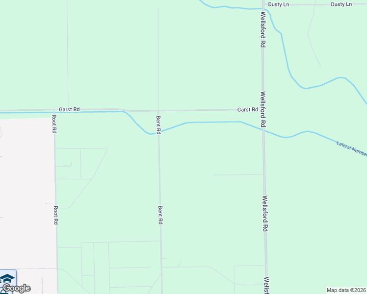 map of restaurants, bars, coffee shops, grocery stores, and more near Bent Road in Stanislaus County