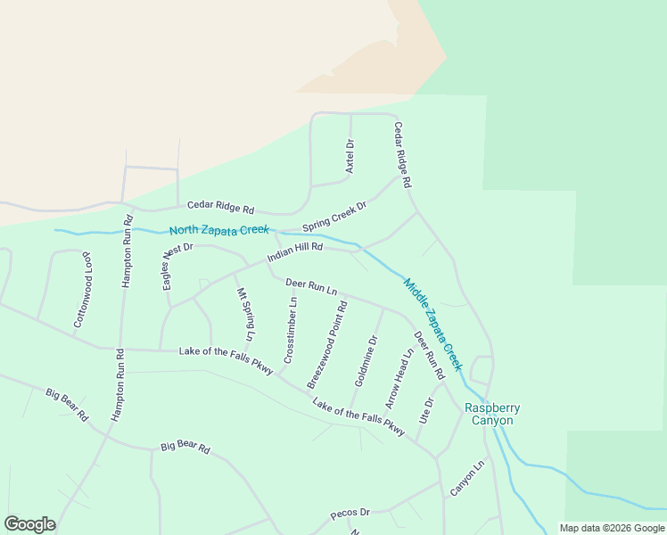 map of restaurants, bars, coffee shops, grocery stores, and more near 102 Spring Creek Drive in Mosca