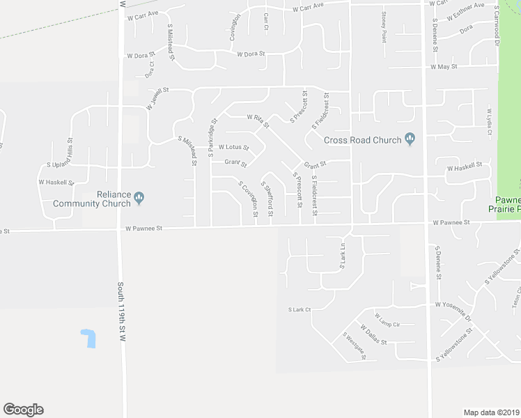 map of restaurants, bars, coffee shops, grocery stores, and more near 2314 South Shefford Street in Wichita