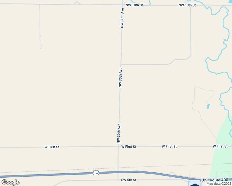 map of restaurants, bars, coffee shops, grocery stores, and more near 225 Northwest 30th Avenue in Pratt