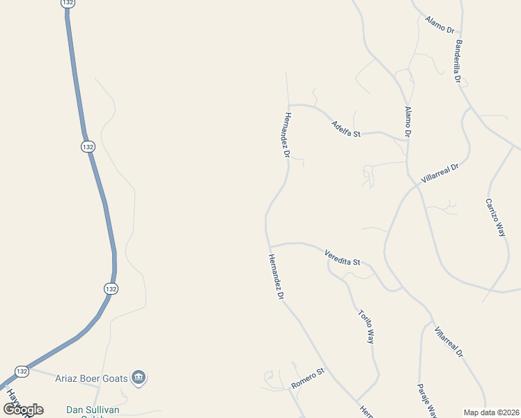map of restaurants, bars, coffee shops, grocery stores, and more near 9883 Hernandez Drive in La Grange
