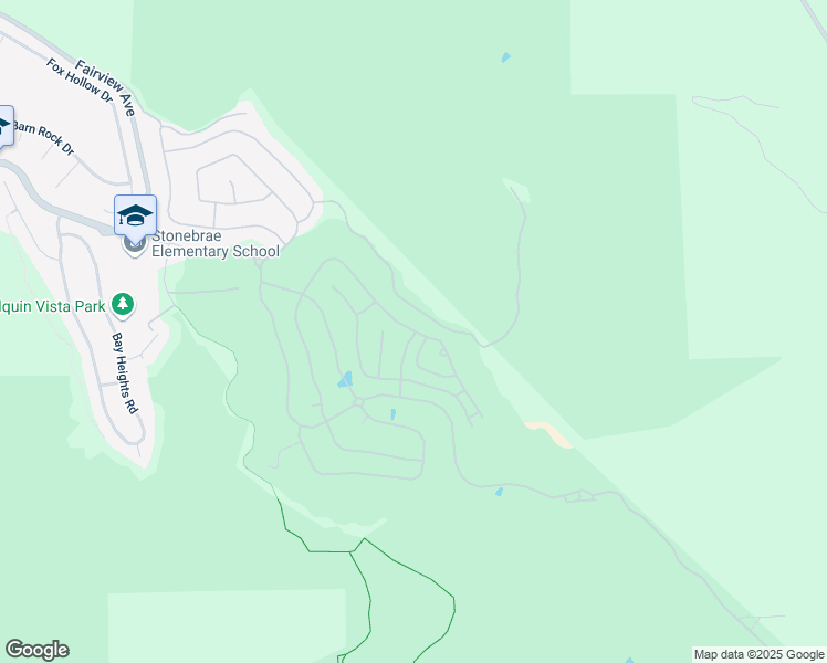 map of restaurants, bars, coffee shops, grocery stores, and more near 252 Benmore Drive in Hayward