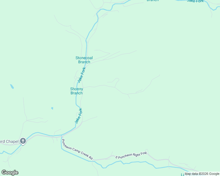 map of restaurants, bars, coffee shops, grocery stores, and more near Shonny Branch Road in Salyersville