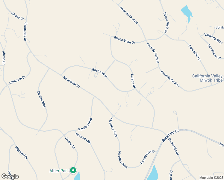 map of restaurants, bars, coffee shops, grocery stores, and more near 9713 Rastro Way in La Grange