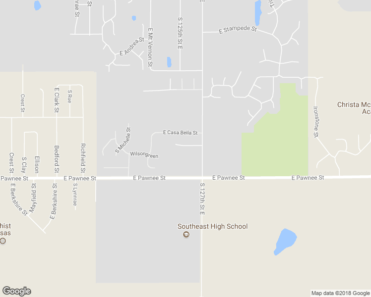 map of restaurants, bars, coffee shops, grocery stores, and more near 12627 Willowgreen Circle in Wichita