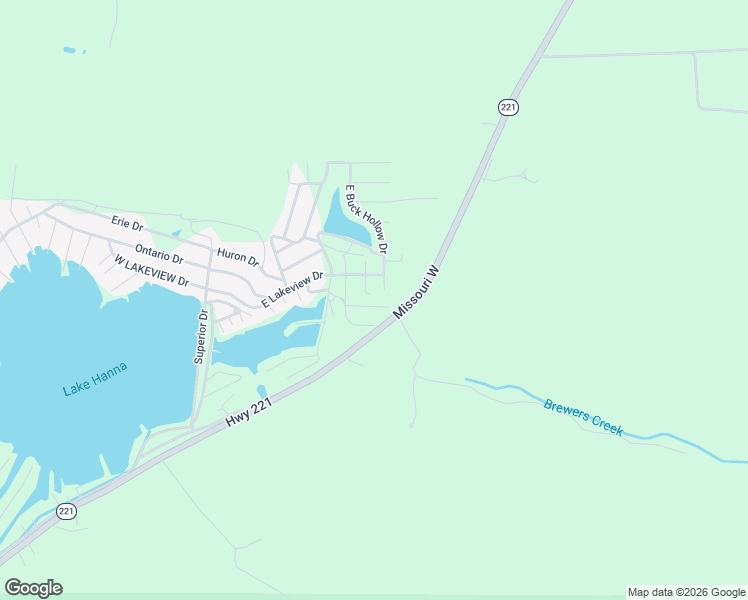 map of restaurants, bars, coffee shops, grocery stores, and more near 231 Kentucky Lake Court in Ironton