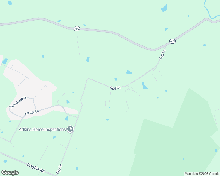 map of restaurants, bars, coffee shops, grocery stores, and more near 207 Ogg Lane in Berea