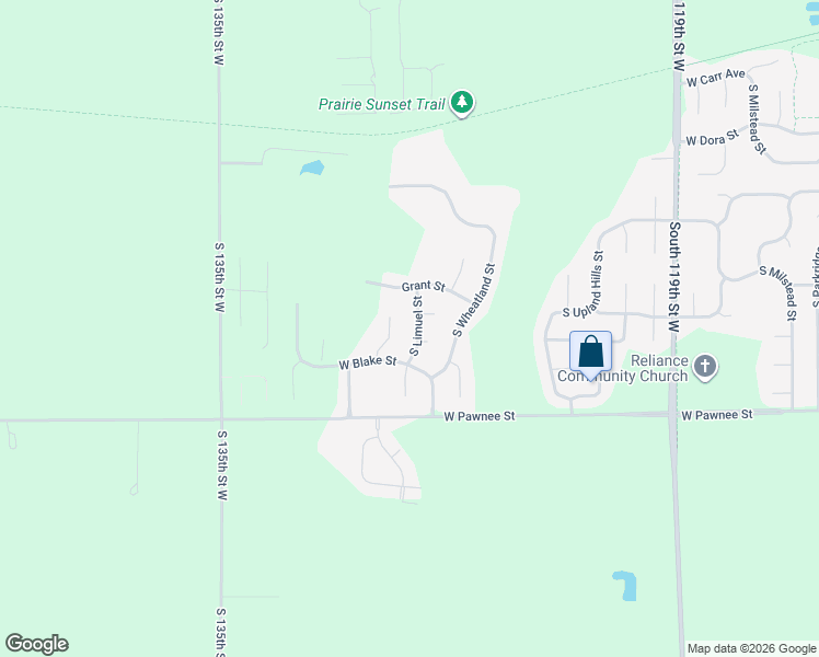 map of restaurants, bars, coffee shops, grocery stores, and more near 2213 South Limuel Street in Wichita