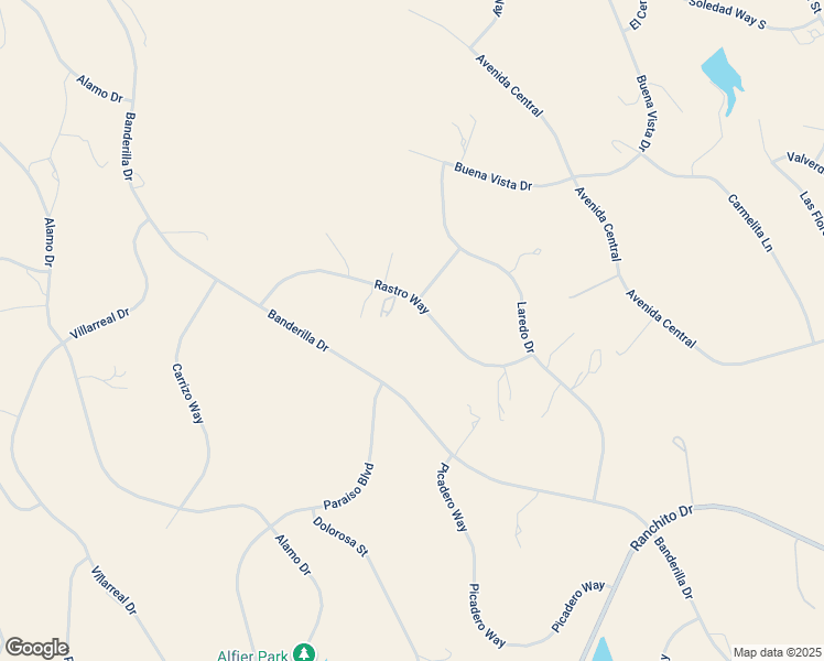 map of restaurants, bars, coffee shops, grocery stores, and more near 9747 Rastro Way in La Grange
