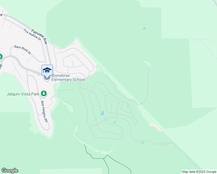 map of restaurants, bars, coffee shops, grocery stores, and more near 86 Benmore Drive in Hayward
