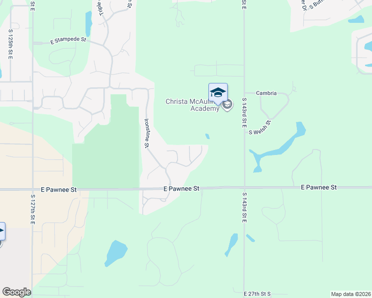 map of restaurants, bars, coffee shops, grocery stores, and more near 1805 Wooddale Street in Wichita