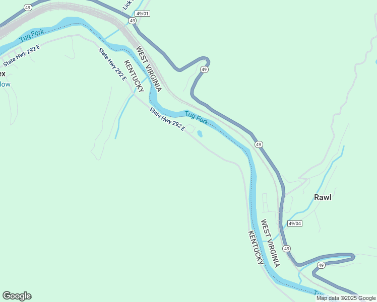 map of restaurants, bars, coffee shops, grocery stores, and more near 2453 Kentucky 292 in Belfry