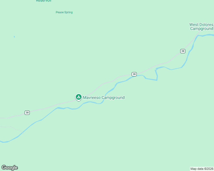 map of restaurants, bars, coffee shops, grocery stores, and more near 16534 Road 38 in Rico