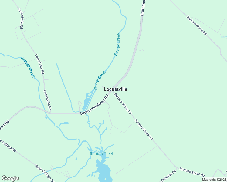 map of restaurants, bars, coffee shops, grocery stores, and more near in Locustville