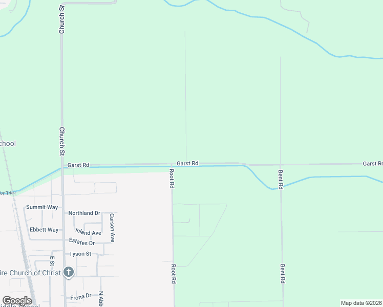 map of restaurants, bars, coffee shops, grocery stores, and more near 5601 Garst Road in Modesto