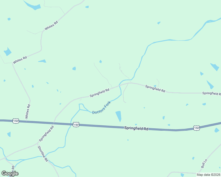 map of restaurants, bars, coffee shops, grocery stores, and more near 12215 Springfield Road in Perryville