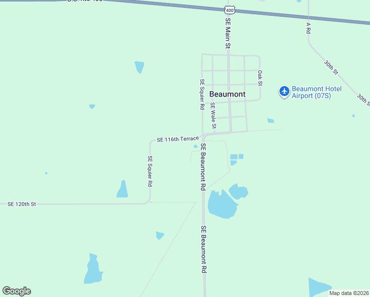 map of restaurants, bars, coffee shops, grocery stores, and more near 11753 Southeast Beaumont Road in Beaumont