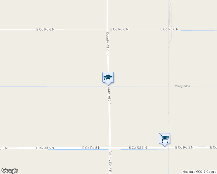 map of restaurants, bars, coffee shops, grocery stores, and more near 5000-5522 N Road 2 East in Monte Vista