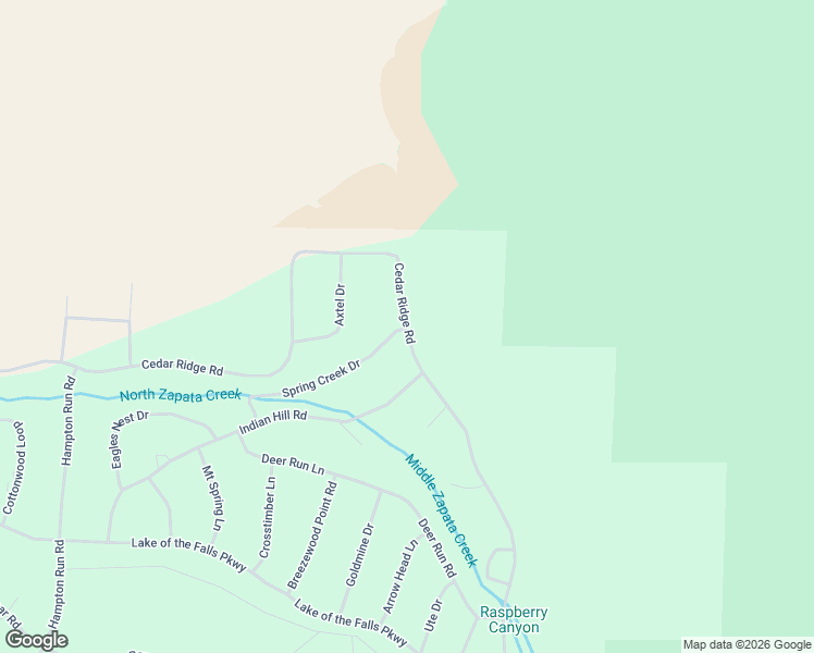 map of restaurants, bars, coffee shops, grocery stores, and more near 499 Cedar Ridge Road in Alamosa County