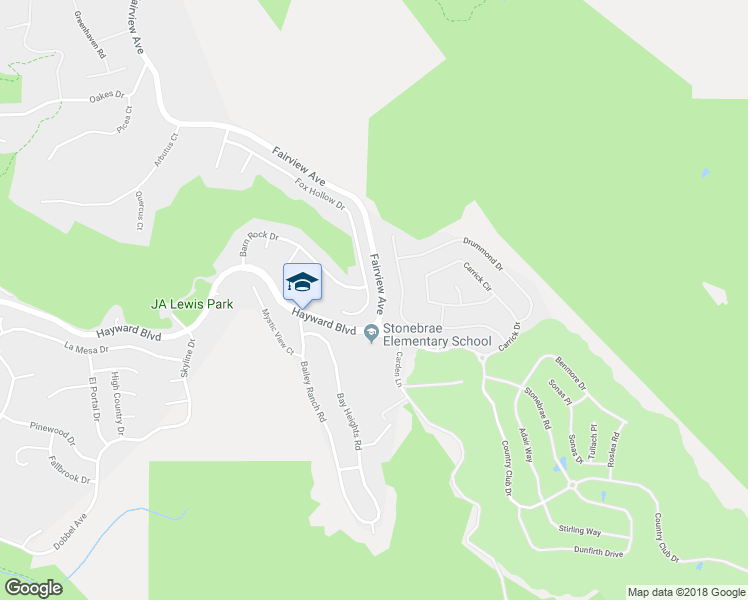 map of restaurants, bars, coffee shops, grocery stores, and more near 4520 Riding Club Court in Hayward