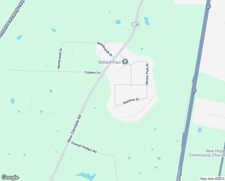 map of restaurants, bars, coffee shops, grocery stores, and more near 14 Summershade Drive in Elizabethtown