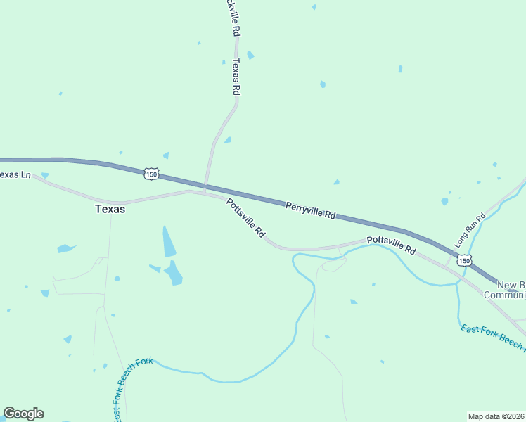 map of restaurants, bars, coffee shops, grocery stores, and more near 7582 Perryville Road in Springfield