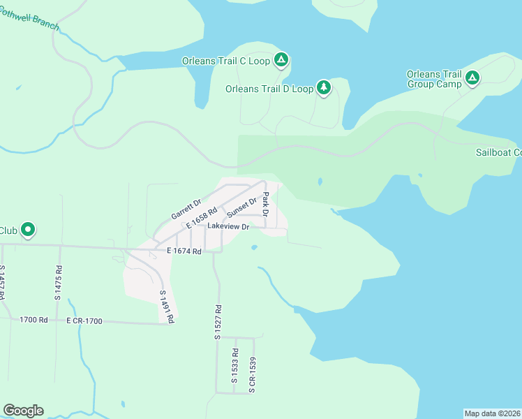 map of restaurants, bars, coffee shops, grocery stores, and more near 16592 South 1541 Road in Stockton