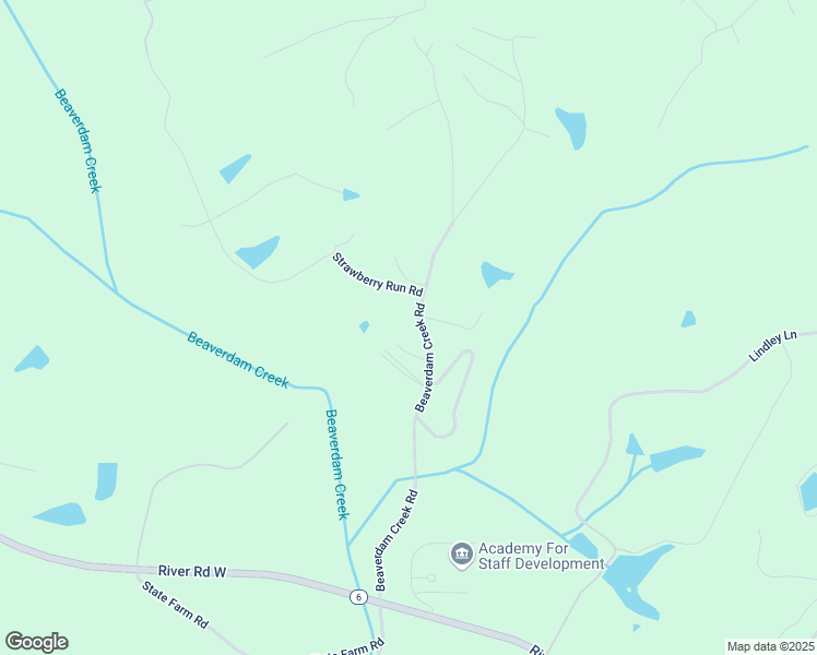 map of restaurants, bars, coffee shops, grocery stores, and more near 1470 Beaverdam Creek Road in Crozier