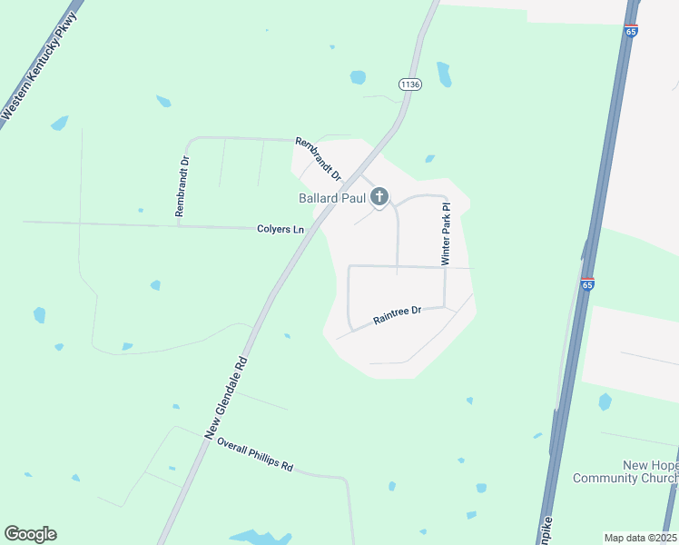 map of restaurants, bars, coffee shops, grocery stores, and more near 14 Summershade Drive in Elizabethtown