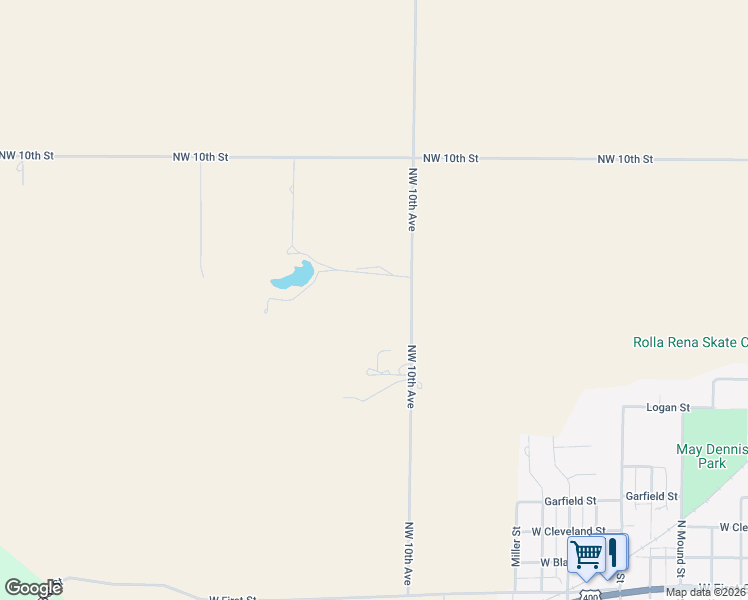 map of restaurants, bars, coffee shops, grocery stores, and more near 173-269 Northwest 10th Avenue in Pratt