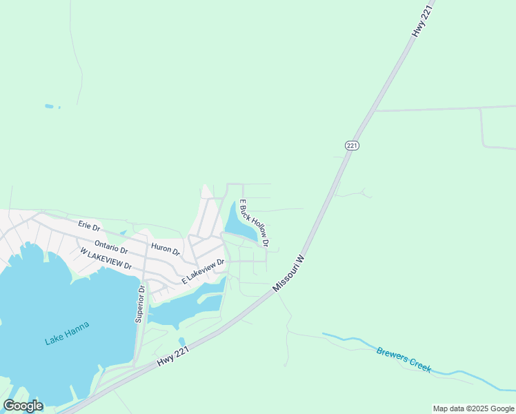 map of restaurants, bars, coffee shops, grocery stores, and more near 321 Pronghorn Drive in Ironton