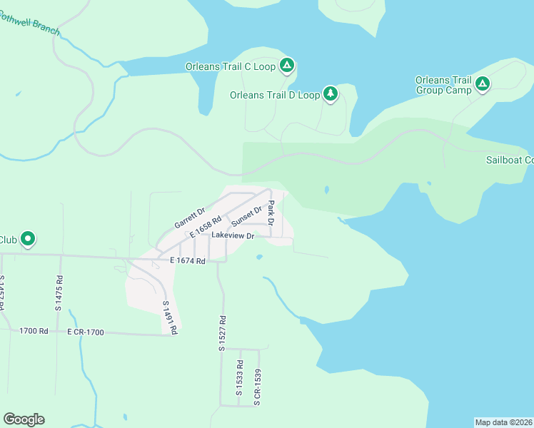 map of restaurants, bars, coffee shops, grocery stores, and more near 16592 South 1541 Road in Stockton