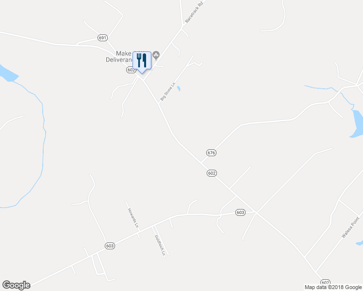 map of restaurants, bars, coffee shops, grocery stores, and more near 3061 Old Virginia Street in Urbanna