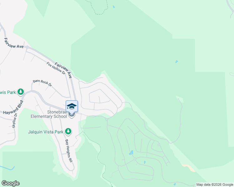 map of restaurants, bars, coffee shops, grocery stores, and more near 228 Drummond Drive in Hayward